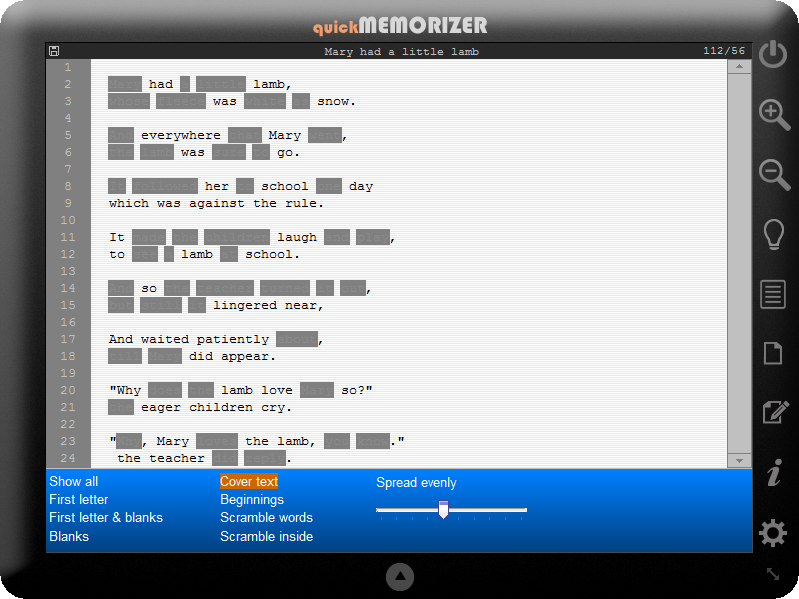 memorize any text faster